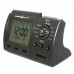 HA-3005 Black Muslim Azan Clock Digital Desktop Clock w/ Hijri & Gregorian Calendar & Volume Control