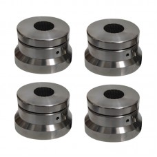 4PCS Flagship FE Large Foot Pad Stainless Steel HiFi Audio Devices Stand Spike with 24 Aviation Ceramic Beads