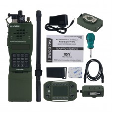 TCA/PRC-152A Remastered GPS Version Multifunctional Tactical Walkie Talkie with Keypad Display Unit KDU Controller