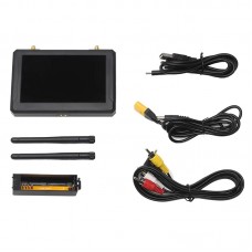 SKYZONE M5F 5-inch FPV Monitor Low Delay Screen FPV DVR Recording Built-in SteadyView Diversity Receiver for FPV Racing Drones