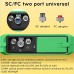 AUA-500U 1310/1550nm UPC Connector Multifunctional Smart OTDR Optical Time Domain Reflectometer