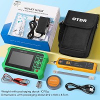 AUA-500U 1310/1550nm UPC Connector Multifunctional Smart OTDR Optical Time Domain Reflectometer