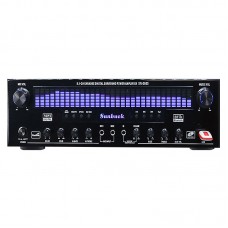 SR-3800 1000W 220V Bluetooth Amplifier 5.1CH Karaoke Digital Surround Power Amplifier (Blue Screen)