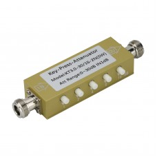 5W N - KK Type  0-30dB 0-3GHz RF Adjustable Attenuator High Quality Digital Step RF Attenuator