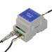 3-in-1 Rail Mount PH EC Temp Meter PH EC Meter Plastic Electrode RS485 for Agriculture Aquaculture