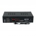 AV-555BT 5 Home Amplifier Amplifier Bluetooth Hifi Stereo Karaoke Audio Amp w/ 400W+400W Peak Power