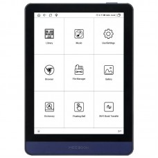 Meebook M6 E-book Reader with Leather Case 6-inch E-INK HD 300 PPI 3+32GB Memory Compatible with Android 11 System