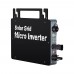 200W Intelligent Solar Grid Micro Inverter Ultra-thin Version 22V-48V MPPT Aluminum Alloy Wide Voltage Inverter