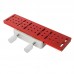 Angeleyes XY-230724 Silver Dovetail Groove Suitable for Dovetail Plates with Wide and Narrow Rails