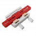 Angeleyes XY-230724 Silver Dovetail Groove Suitable for Dovetail Plates with Wide and Narrow Rails