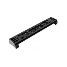 Angeleyes XY-240608 Black 17.3" Dovetail Plate Dovetail Mounting Plate w/ Wide Rail for C925/C925HD