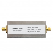 2.4GHz Low Pass Filter LPF with SMA Female Connector 50ohms Impedance High Quality RF Accessory