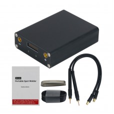 DH30 Portable Spot Welder Mini 18650 Spot Welding Machine Black with Quick Release Welding Pens