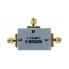 5-21GHz RF Frequency Mixer Up and Down Frequency Converter C/X/KU Band Mixer RF Accessory with SMA-K Connector