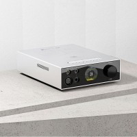 Silvery 220V EH3 Desktop Audio Decoder 28W High Power Headphone Amplifier ES9039PRO DAC Bluetooth5.0 Support APP Control