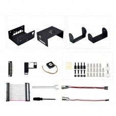 Metal Case with Camera Holder & Fixed-speed Fan for Jetson Nano Developer Kit A02/B01 Waveshare