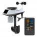FJ3395TY-2 WiFi Bluetooth Smart Weather Station Full Function Weather Forecast Digital Clock Support for TUYA APP