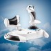 White Original T.Flight Hotas One Flight Stick and Throttle + TFRP Rudder Pedals for Xbox One/S/X/PC