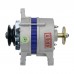 1200W 12V Permanent Magnet Generator Pure Copper Motor with Two Belt Pulleys for Charging Lighting