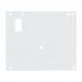 MATX Medium Transparent Acrylic Open Frame PC Case High Performance Heat Dissipation Support for MATX/ITX Motherboard