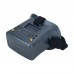 5.8G 2000mW Wireless Video Transmission System TX RX 4.3" FPV Goggles Set with Dual Antenna DVR