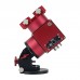 JUWEI-17 Red-black Harmonic Equatorial Mount Wide Dovetail Groove for Astronomical Telescope Compatible with Theodolite Mode