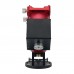 JUWEI-17 Red-black Harmonic Equatorial Mount Wide Dovetail Groove for Astronomical Telescope Compatible with Theodolite Mode