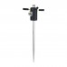 DIY Portable Aluminum Alloy Vehicle Shortwave Antenna Base + Tripod Adapter for Outdoor Installation
