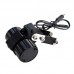 Elite Drive Sim Racing Pedal Vibration Kit (4-Way Controller + 3pcs Pedal Vibration Modules)