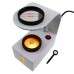Desktop Polariscope 110V/220V Magnifier Tool with Rotatable Objective Table for Jewelry Appraisal Crystal Polarity Detection