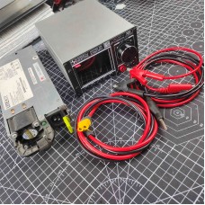 RT300-MKV-EXTREME 300W DC Power Supply + Input Cable + Alligator Clip Cables + 12V 750W Power Supply
