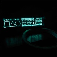 GP1247 253x63 VFD Display Module Dot Matrix Display VFD Matrix Display Module Removed from Car Radio
