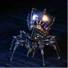 241pcs Metal Spider Model Bluetooth Speaker Metal Model Kit Birthday Gift for Boys Teenagers Adults