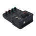 TEYUN Q-12 Professional Computer Recording Sound Card 16Bit 48KHz Audio Interface USB Drive-Free