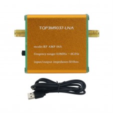 RF AMP 04A 0.1MHz-6GHz Low Noise Amplifier TQP3M9037-LNA RF Amplifier Module (with Battery)