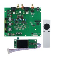 Tuning Version Dual ES9038Q2M DAC Audio Decoder HiFi Coaxial PCM384K DSD128 Decoder Board Kit with TFT Screen