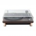 3-Speed Turntable Bluetooth Vinyl Record Player LP Record Player with Speakers and Dust-Proof Cover