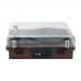 3-Speed Turntable Bluetooth Vinyl Record Player LP Record Player with Speakers and Dust-Proof Cover