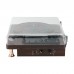 3-Speed Turntable Bluetooth Vinyl Record Player LP Record Player with Speakers and Dust-Proof Cover