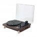 3-Speed Turntable Bluetooth Vinyl Record Player LP Record Player with Speakers and Dust-Proof Cover