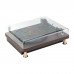 3-Speed Turntable Bluetooth Vinyl Record Player LP Record Player with Speakers and Dust-Proof Cover