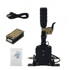 Sim Racing Games PU USB Sequence Shifter for Logitech G29/G27/G25 Thrustmaster T300RS/GT