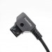 FusionRig D-Tap to LP-E6NH Braided Wire False Battery Analog Battery Power Supply for Canon DSLR