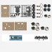 3-Mode Line Follower Car (Differential + Ackerman + Mecanum) + Robot Arm + STM32F103C8T6 Core Board