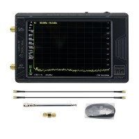 New TinySA Ultra+ ZS-407 Handheld Spectrum Analyzer 900MHz-7.3GHz Ultra-wide Frequency with 4-inch IPS Touch Screen