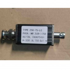 50ohms to 70ohms Impedance Converter High Quality RF Accessory with BNC Connector for 10M Sine Wave