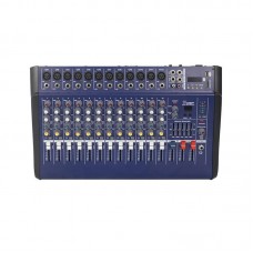 PMX1202D-USB 12-Channel Bluetooth Audio Mixer with Power Amplifier Built-in 16 DSP Reverb Presets