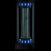 2PCS LED Retro Music Rhythm Light RGB Lamp Beads Tritium Tower Atmosphere Lamp Type-C Charging