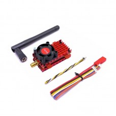 2W 5.8GHz FPV VTX Transmitter Video Transmitter with Built-in Silicon Microphone + Ordinary Antenna