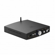 Black EH2 Desktop Audio Decoder 24Bit R2R DAC BD139+BD140 Triode Amplification 4.4mm/6.35mm Headphone Amplifier